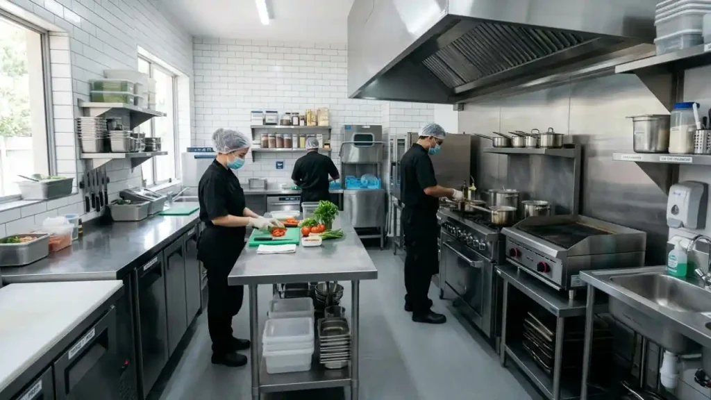 Standar Kebersihan Dapur Kafe Modern